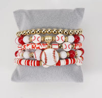 Baseball Bracelet Stack