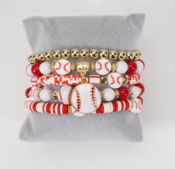 Baseball Bracelet Stack