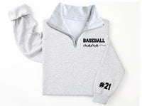 Baseball Mama Pull Over