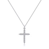 CZ Cross Necklace