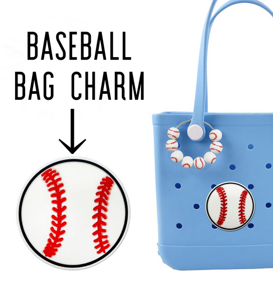 Bag Charm - Baseball