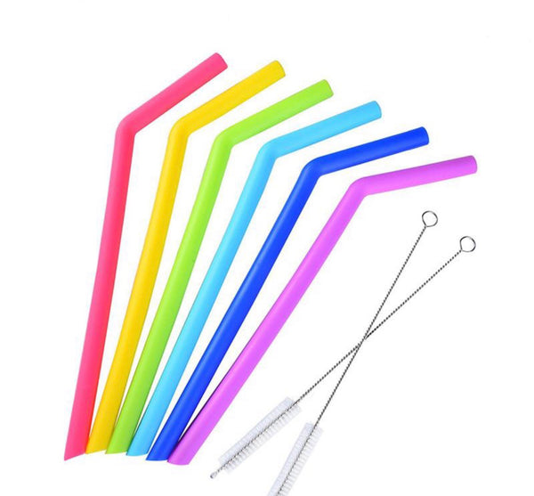 Silicone Straw Set