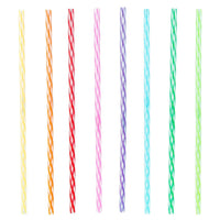 Reusable Plastic Straws