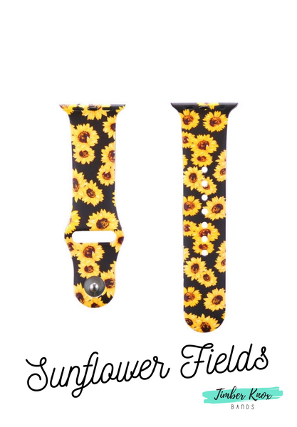 Sunflower Fields - 38/40mm Watch Band