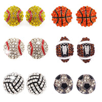 NEW ITEM- Glitzy Sports Studs