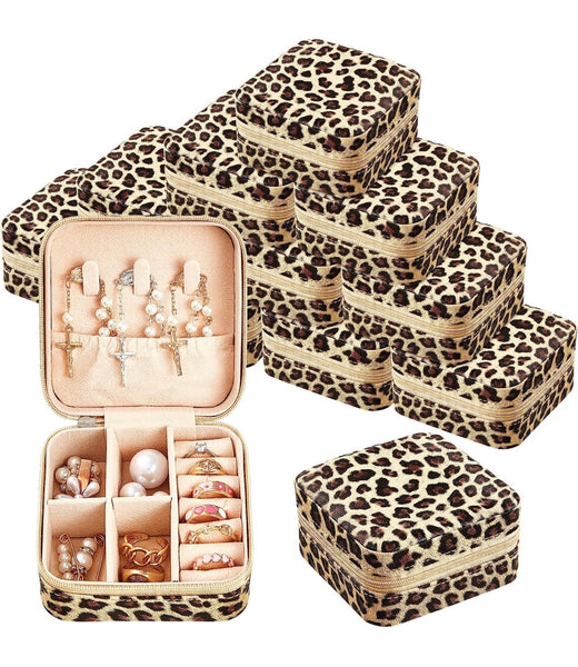 Leopard Print Jewelry Box
