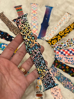 Tie Dye Leopard - 38/40mm Watch Band